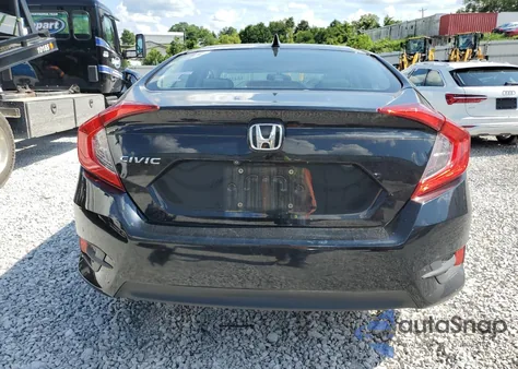 2018 Honda Civic Ex from USA, damaged, VIN 19XFC2F78JE000726